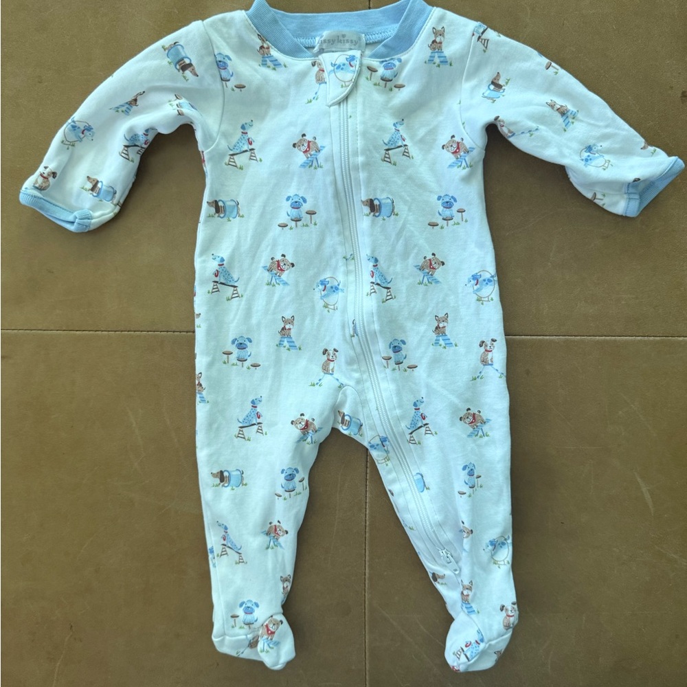 💛$15 FLASH SALE💛Kissy kissy Pima Cotton Footie Newborn